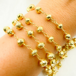 Load image into Gallery viewer, Golden Pyrite Gold Plated Wire Chain.