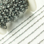 Load image into Gallery viewer, Natural Zircon Quartz Wire Chain. NZ1