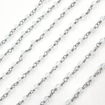 Load image into Gallery viewer, Opalite Wire Wrap Chain. OPA9
