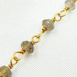 Load image into Gallery viewer, Bio Lemon Gold Plated Silver Wire Chain. BIL1