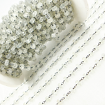 Load image into Gallery viewer, Siloni Moonstone Oxidized Wire Chain. MS60