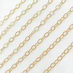 Load image into Gallery viewer, 14k Gold Filled Hammered Cable Chain. 2207LGF
