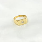 Load image into Gallery viewer, 14k Solid Gold Diamond Ring.