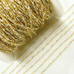 Load image into Gallery viewer, Labradorite Stone Gold Plated Wire Chain. LAB2