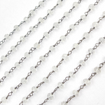 Load image into Gallery viewer, Crystal Black Wire Chain. CR19
