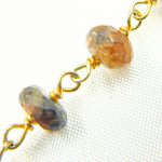 Load image into Gallery viewer, Andalusite Gold Plated Wire Chain. AN6