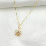 Load image into Gallery viewer, GDP36. 14K Solid Gold Diamonds Star Charm
