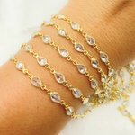 Load image into Gallery viewer, Cubic Zirconia Pear Shape Chains