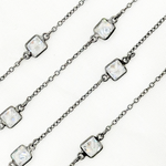 Load image into Gallery viewer, Cubic Zirconia Square Shape Connected Chain.
