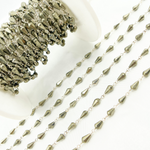 Load image into Gallery viewer, Pyrite 925 Sterling Silver Wire Chain. PYR56
