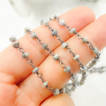 Load image into Gallery viewer, Silverite Oxidized Wire Chain. SIL5