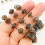 Load image into Gallery viewer, Andalusite Oxidized Wire Chain. AN3