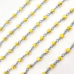 Load image into Gallery viewer, Gold Coated Pyrite Wire Chain. PYR34