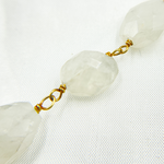 Load image into Gallery viewer, Moonstone Oval Shape Gold Plated Wire Chain. MS57