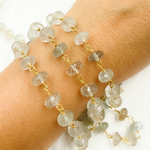 Load image into Gallery viewer, Imperial Topaz Gold Plated Wire Chain.