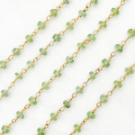 Load image into Gallery viewer, Kyanite Gold Plated Wire Chain. KYA6