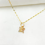 Load image into Gallery viewer, 14k Solid Gold Diamonds Butterfly Charm. GDP263