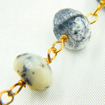 Load image into Gallery viewer, Dendrite Opal Gold Plated Wire Chain. DEN9