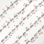 Load image into Gallery viewer, Pink Coral Cluster Dangle Oxidized Wire Chain. COR17