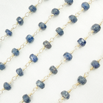Load image into Gallery viewer, Sapphire 925 Sterling Silver Wire Chain. SPA5