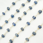 Load image into Gallery viewer, Sapphire 925 Sterling Silver Wire Chain. SPA5

