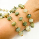 Load image into Gallery viewer, Cats Eye Gold Plated Wire Chain.