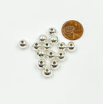 Load image into Gallery viewer, 925 Sterling Silver Seamless Beads 8mm.
