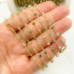 Load image into Gallery viewer, Cats Eye Wire Wrap Chain. CAT2