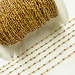 Load image into Gallery viewer, Garnet Gemstone Wire Wrap Chain. GAR12
