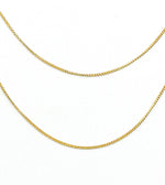 Load image into Gallery viewer, 14k Gold Filled Finished Cable Necklace. 71Necklace
