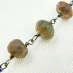 Load image into Gallery viewer, Andalusite Oxidized Wire Chain. AN3