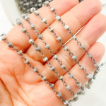 Load image into Gallery viewer, Silverite Oxidized Wire Chain. SIL5