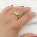 Load image into Gallery viewer, 14k Solid Gold Diamond Ring.