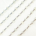 Load image into Gallery viewer, Siloni Moonstone Oxidized Wire Chain. MS60