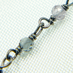 Load image into Gallery viewer, Multi Spinal Faceted Roundel Wire Wrapped Chain. MSP1