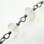 Load image into Gallery viewer, Imperial Topaz Oxidized Wire Chain. TOP8