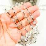 Load image into Gallery viewer, Imperial Topaz Oxidized Wire Chain. TOP8