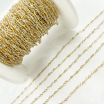 Load image into Gallery viewer, Coated Labradorite Wire Wrap Chain. CLB27