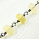 Load image into Gallery viewer, Ethiopian Opal Oxidized Wire Chain. ETH8