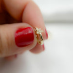 Load image into Gallery viewer, Shop Now 14k Solid Gold Diamond Star Stud Earrings