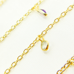 Load image into Gallery viewer, Multi Gemstone Mix Shape Dangle Chain. MGS1