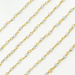 Load image into Gallery viewer, Blue Opal Wire Wrap Chain. BLO1