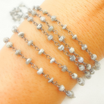 Load image into Gallery viewer, Silverite Oxidized Wire Chain. SIL5