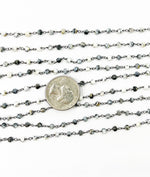 Load image into Gallery viewer, Dendrite Opal Wire Wrap Chain. DEN5