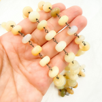 Load image into Gallery viewer, Ethiopian Opal Oxidized Wire Chain. ETH6