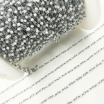 Load image into Gallery viewer, Blue Opal Oxidized Wire Chain. BLO3