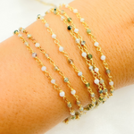 Load image into Gallery viewer, Green Agate Wire Wrap Chains