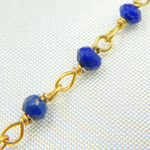 Load image into Gallery viewer, Lapis Lazuli Wire Chain. LAP7