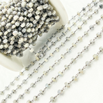 Load image into Gallery viewer, White Silverite Oxidized Wire Chain. SIL16