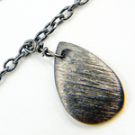 Load image into Gallery viewer, CZ48. CZ Pear Shape & Pear Curved Shape Alternate Dangle Wire Chain